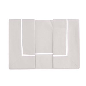 Completo Letto 2 Piazze in Puro Cotone Americano – Grigio