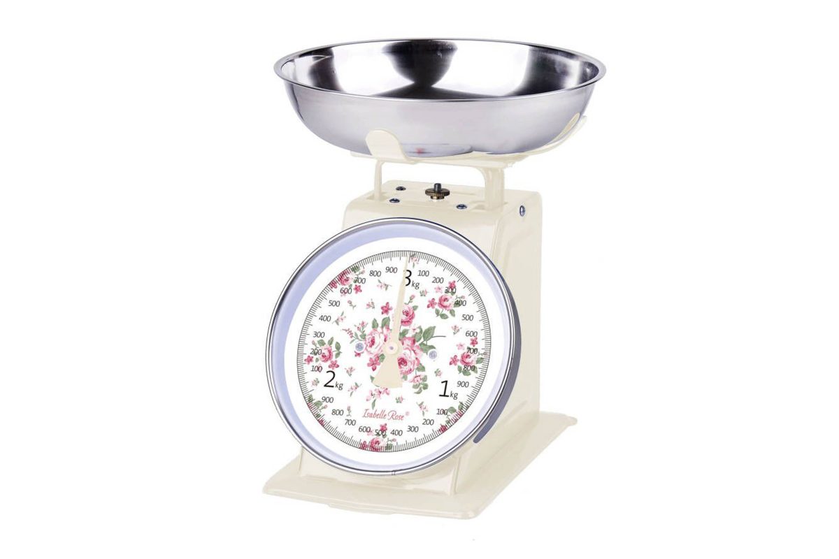 Bilancia da cucina retrò Bella beige 3KG