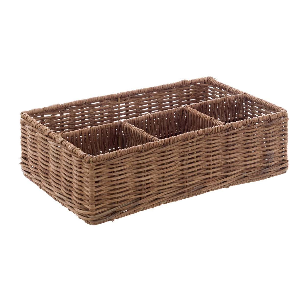 Portaposate in Rattan – Willow • 27 x 17 x 8 cm - immagine 2