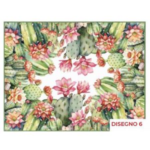 TOVAGLIA ANTIMACCHIA DIGITALE KIKI CLASSIC CACTUS SGHOME