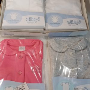 7 body bimba assortiti cotone 3 mesi