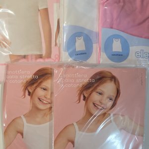 7 maglie bimba assortite cotone 16 anni