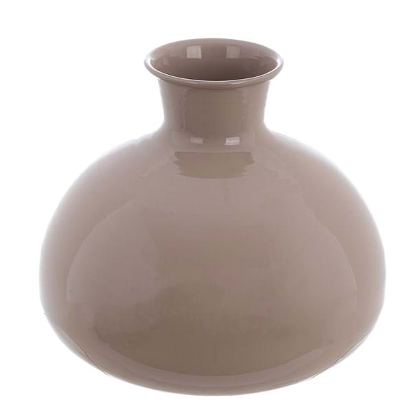 Vaso Decorativo in Metallo 17x17x16 cm – Collezione Carmen