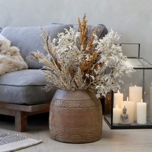 Vaso Decorativo Grimaud Ø32,5 cm H32 cm – Finitura Nature