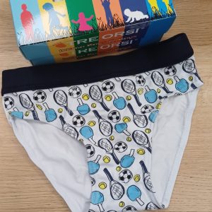 6 slip assortiti bimbo 5/6 anni
