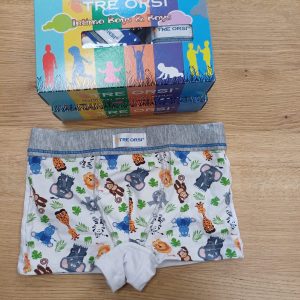 4 Boxer assortiti bimbo 2/3 anni